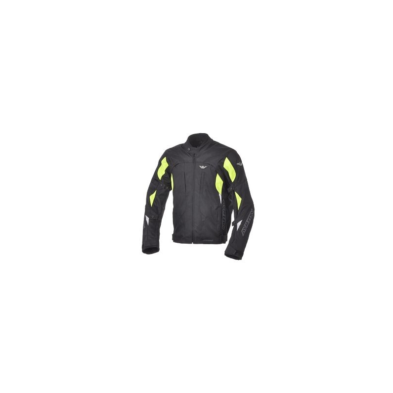 Bunda na motocykel Ayrton Bullet čierno-fluorescenčno-žltá výpredaj