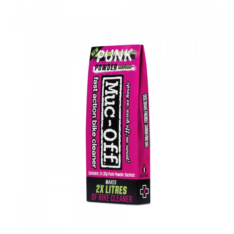 Čistič bicyklov v prášku Punk MUC-OFF - 2 Pack