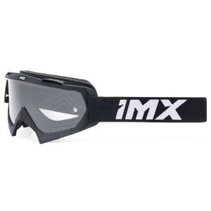 Motokrosové okuliare iMX Mud čierne s čírym plexi