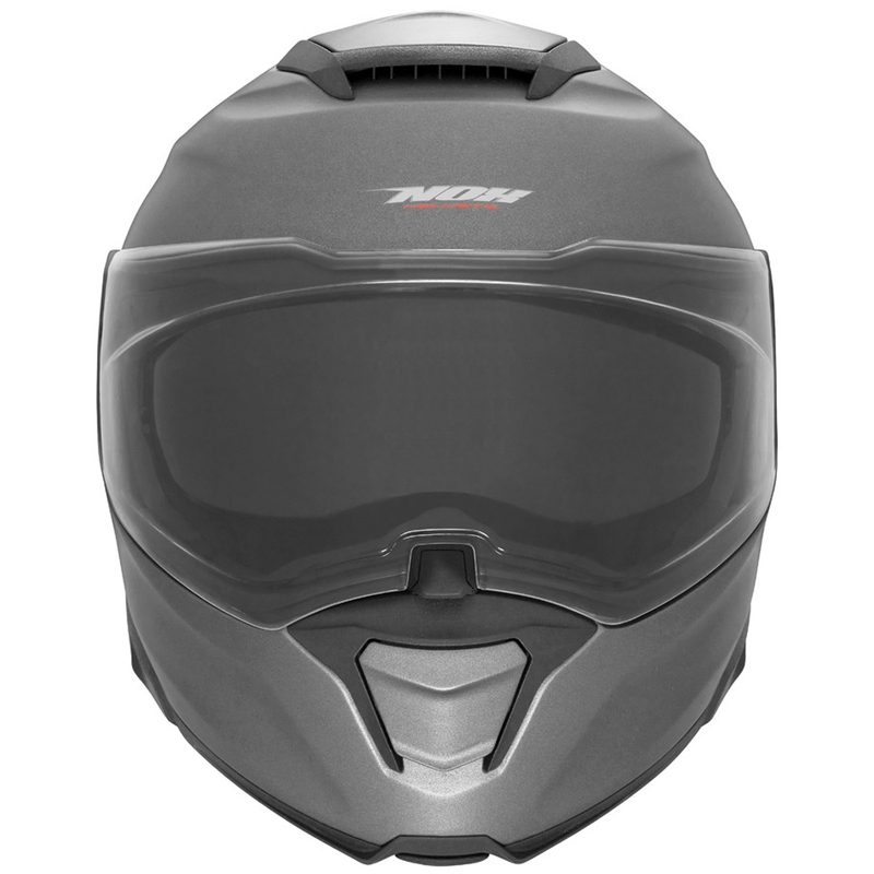 Odklápacia prilba na motocykel NOX N967 titánová