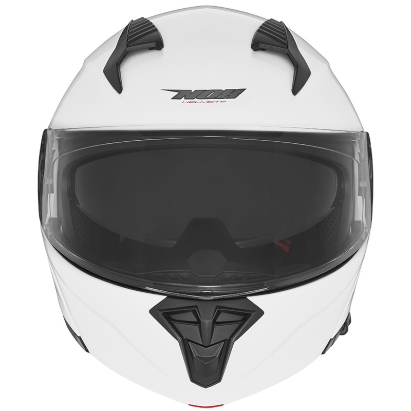 Odklápacia prilba na motocykel NOX N968 perleťovo biela