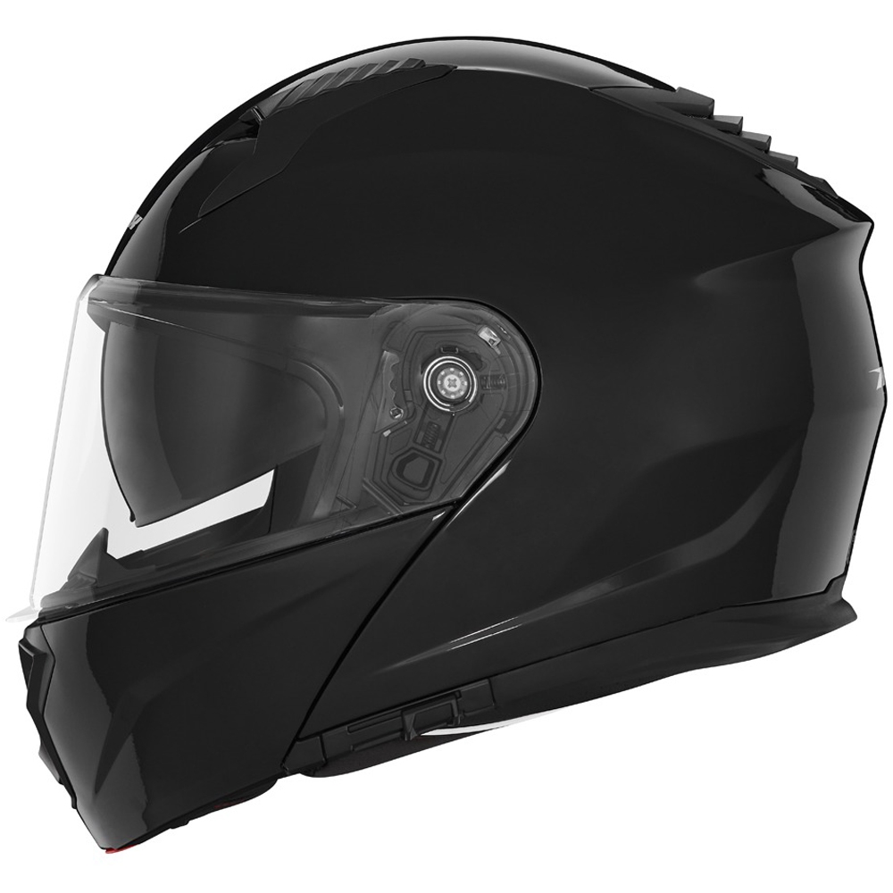 Vyklápacia helma na motorku NOX N968 lesklá čierna Veľkosť: XS