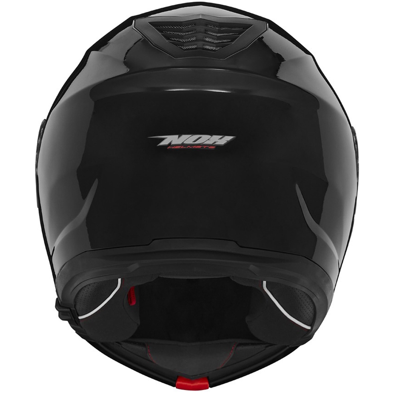 Odklápacia prilba na motocykel NOX N968 lesklá čierna