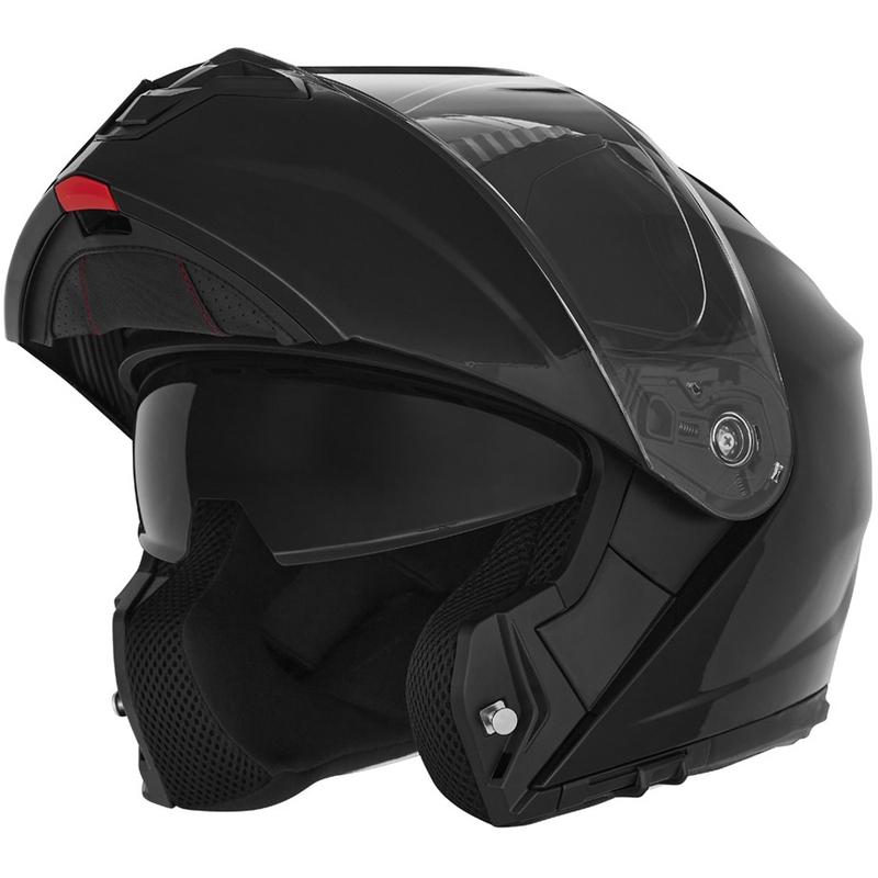 Odklápacia prilba na motocykel NOX N968 lesklá čierna