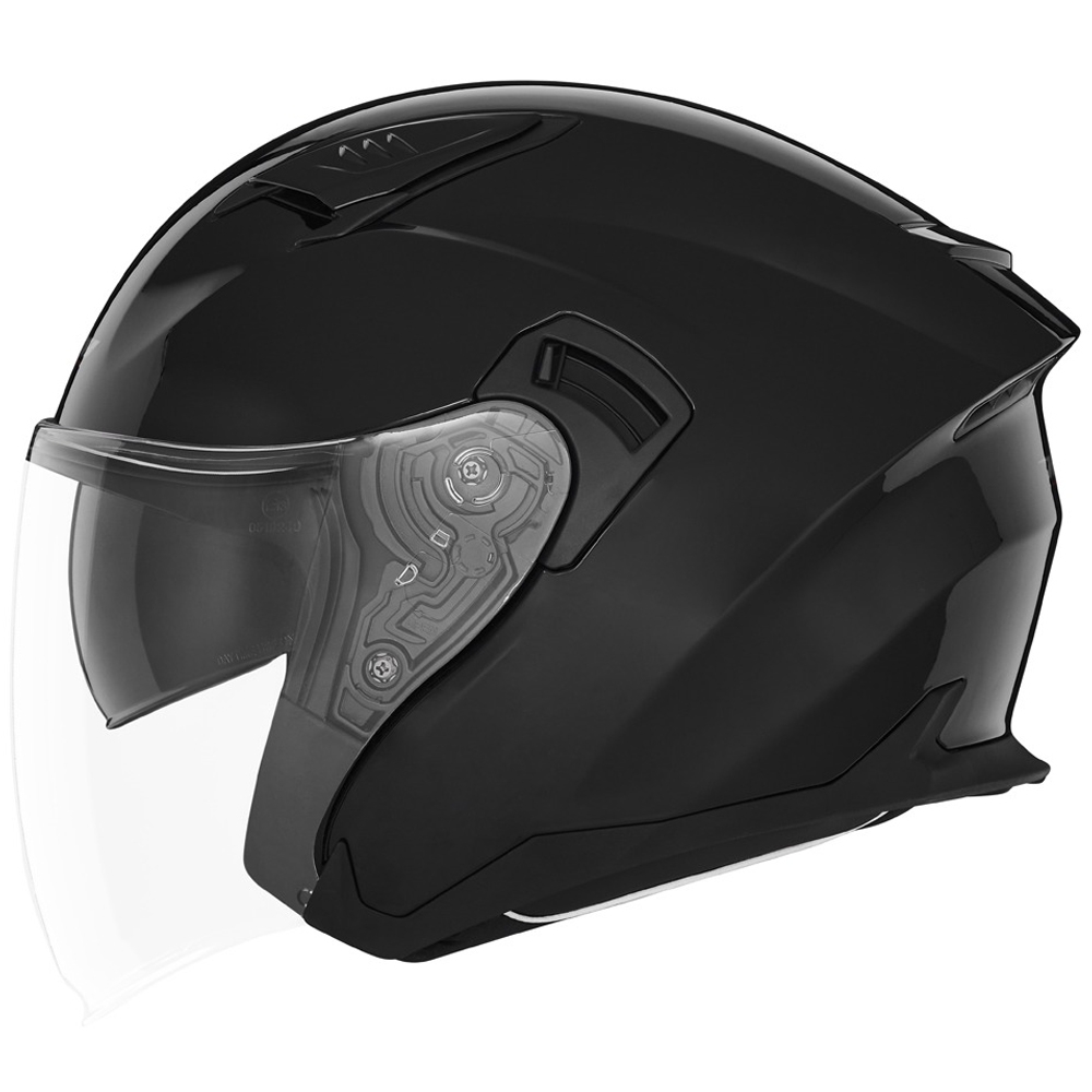 Otvorená helma na motorku NOX N130 čierna Veľkosť: XS
