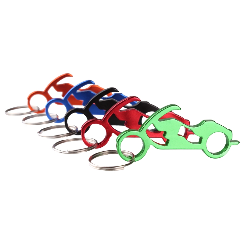 Prívesok na kľúče s otváračom Bike