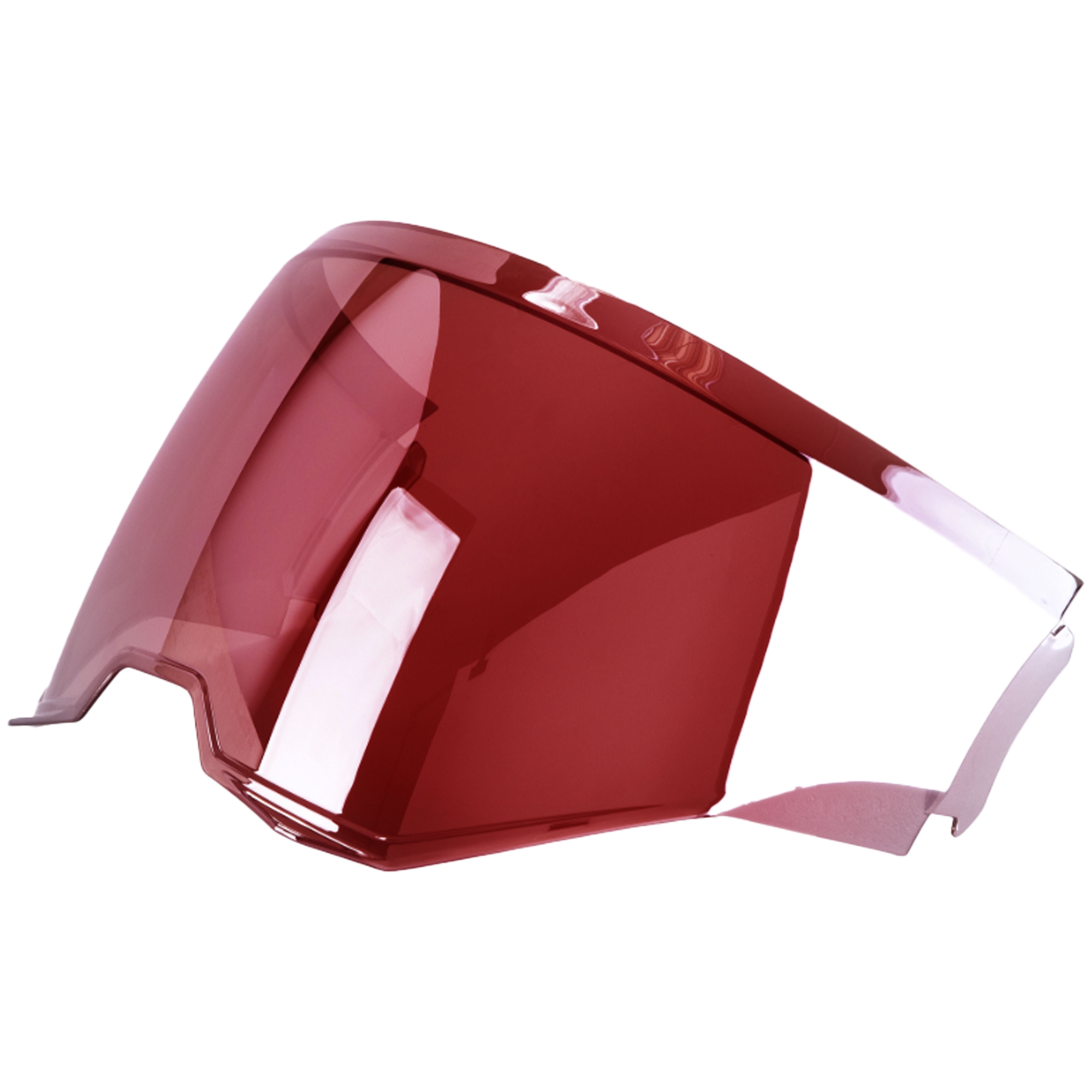 Plexi Scorpion KDF18-1 pre helmy EXO-TECH/CARBON zrkadlové červené