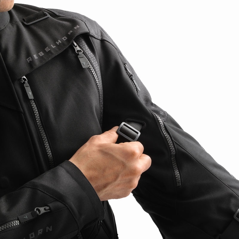 Bunda na motorku Rebelhorn Hardy 3.0 čierna