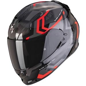 Integrálna prilba na motocykel SCORPION EXO-491 SPIN čierno-červená výpredaj