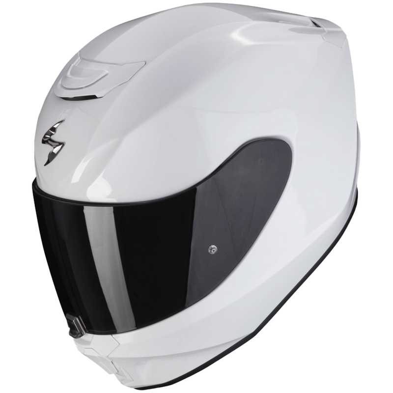 Integrálna prilba na motocykel Scorpion EXO-391 Solid biela