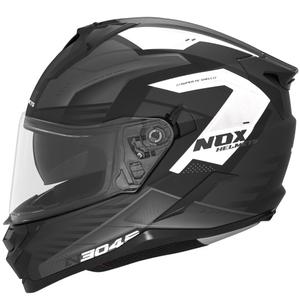 Integrálna prilba na motorku NOX N304S CARVER matná čierno-biela
