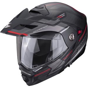 Prilba na motocykel SCORPION ADX-2 CARRERA matná čierno-červená