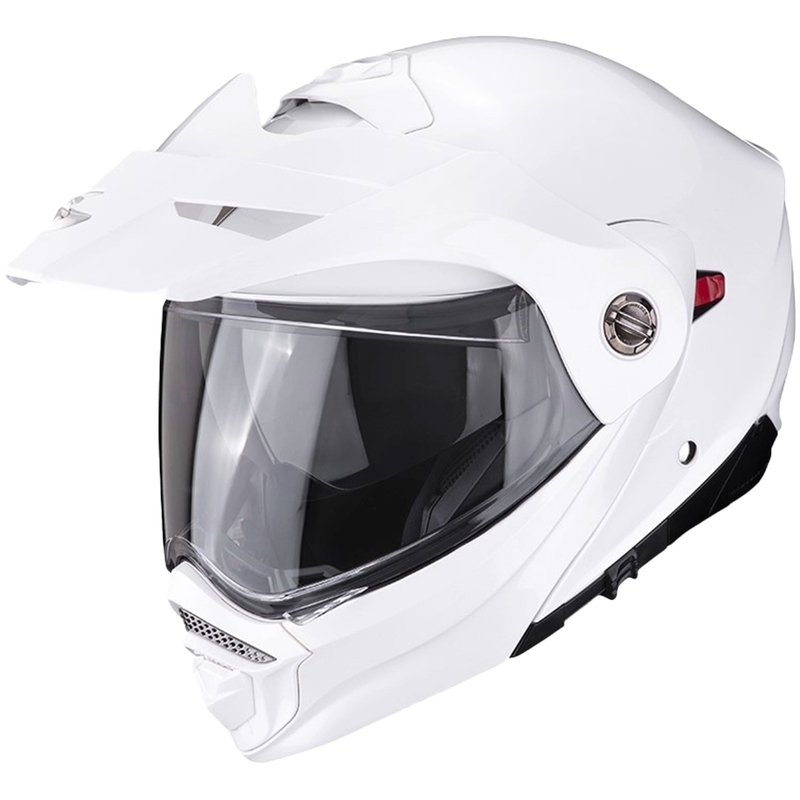 Prilba na motocykel SCORPION ADX-2 Solid perleťovo biela