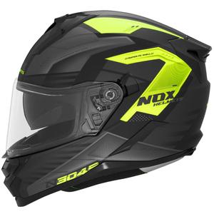 Integrálna helma na motorku NOX N304S CARVER matná čierno-žltá