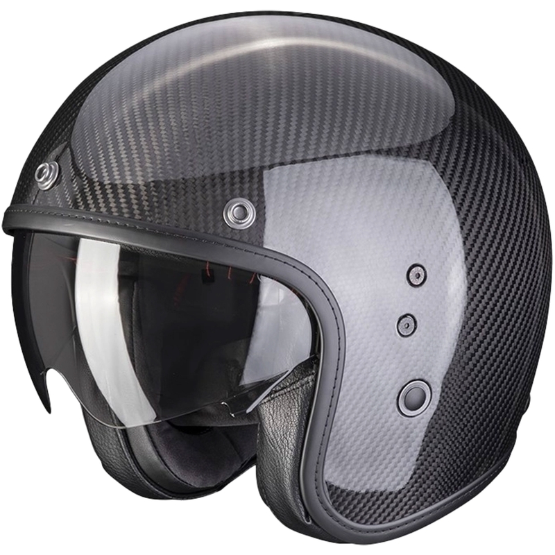 Otvorená prilba Scorpion Belfast Evo Carbon čierna