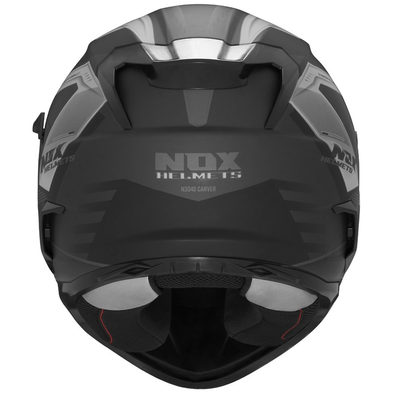 Integrálna prilba na motocykel NOX N304S CARVER matná čierno-titánová