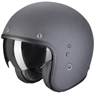 Otvorená prilba SCORPION BELFAST EVO GRAPHITE tmavo šedá