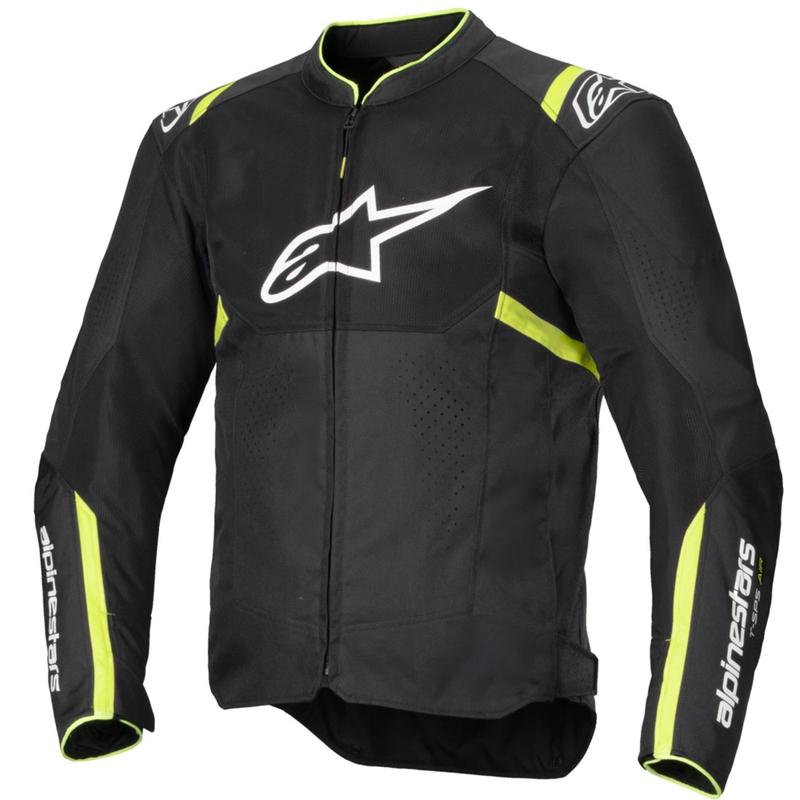 Bunda na motorku Alpinestars T-SPS Air V2 čierno-fluo žltá
