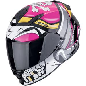 Integrálna helma na motorku Scorpion EXO-491 PIRATE ružová
