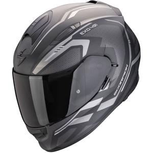 Integrálna prilba na motocykel Scorpion EXO-491 KRIPTA matná čierno-strieborná