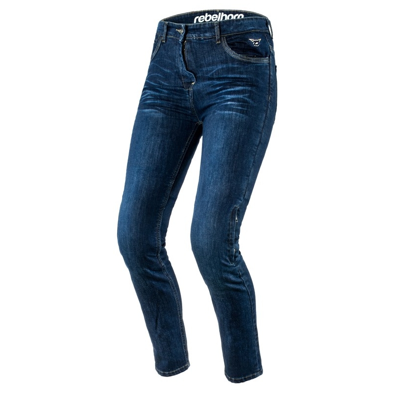 Dámske jeansy na motorku Rebelhorn Lisa Lady modré výpredaj