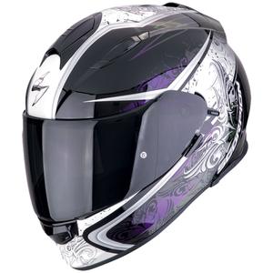 Integrálna helma na motorku Scorpion EXO-491 RUN čierna chameleón