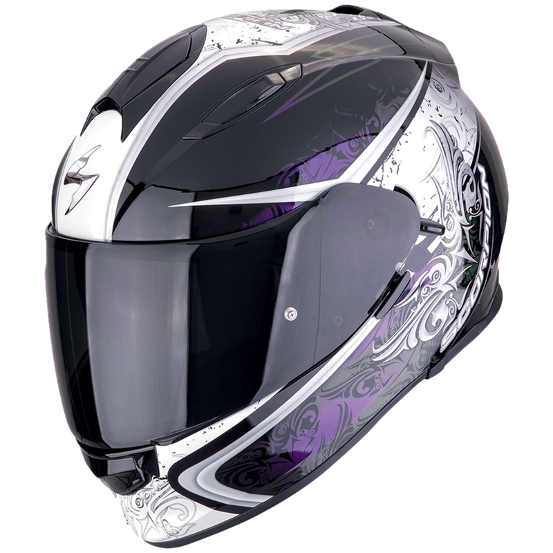 Integrálna helma na motorku Scorpion EXO-491 RUN čierna chameleón