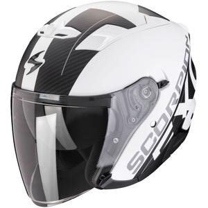 Otvorená helma na motorku SCORPION EXO-230 QR matná bielo-čierna