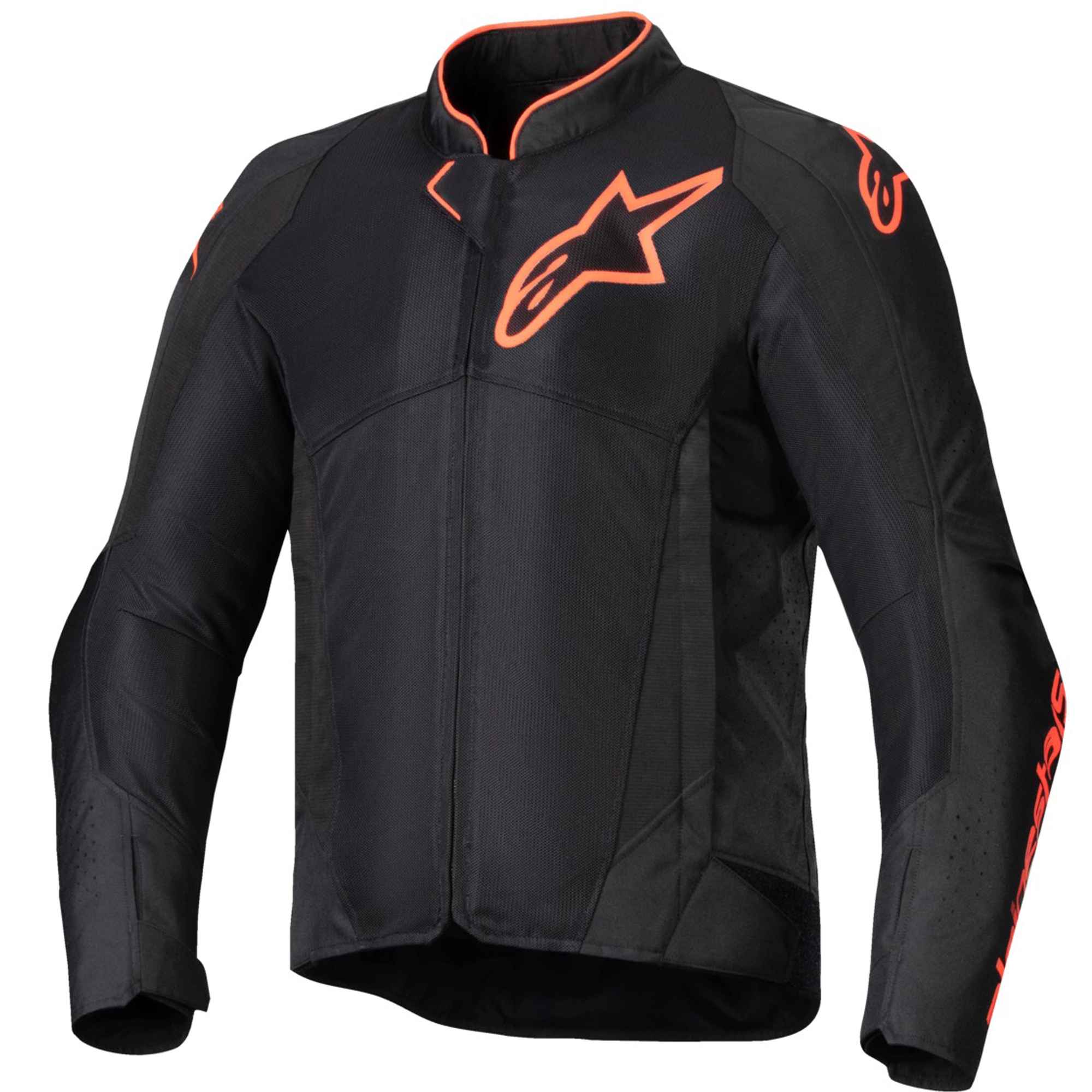 Bunda na motorku Alpinestars Viper Air V4 čierno-fluo červená Veľkosť: S