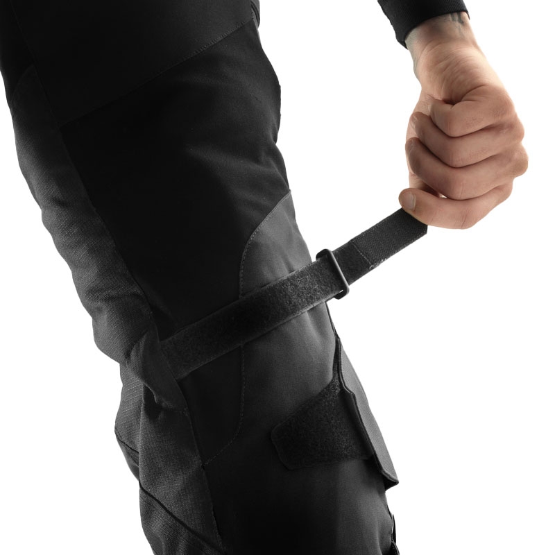 Predĺžené nohavice na motorku Rebelhorn Hardy 3.0 čierne