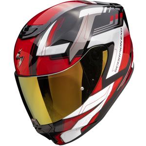 Integrálna helma na motorku Scorpion EXO-391 Captor čierno-červená