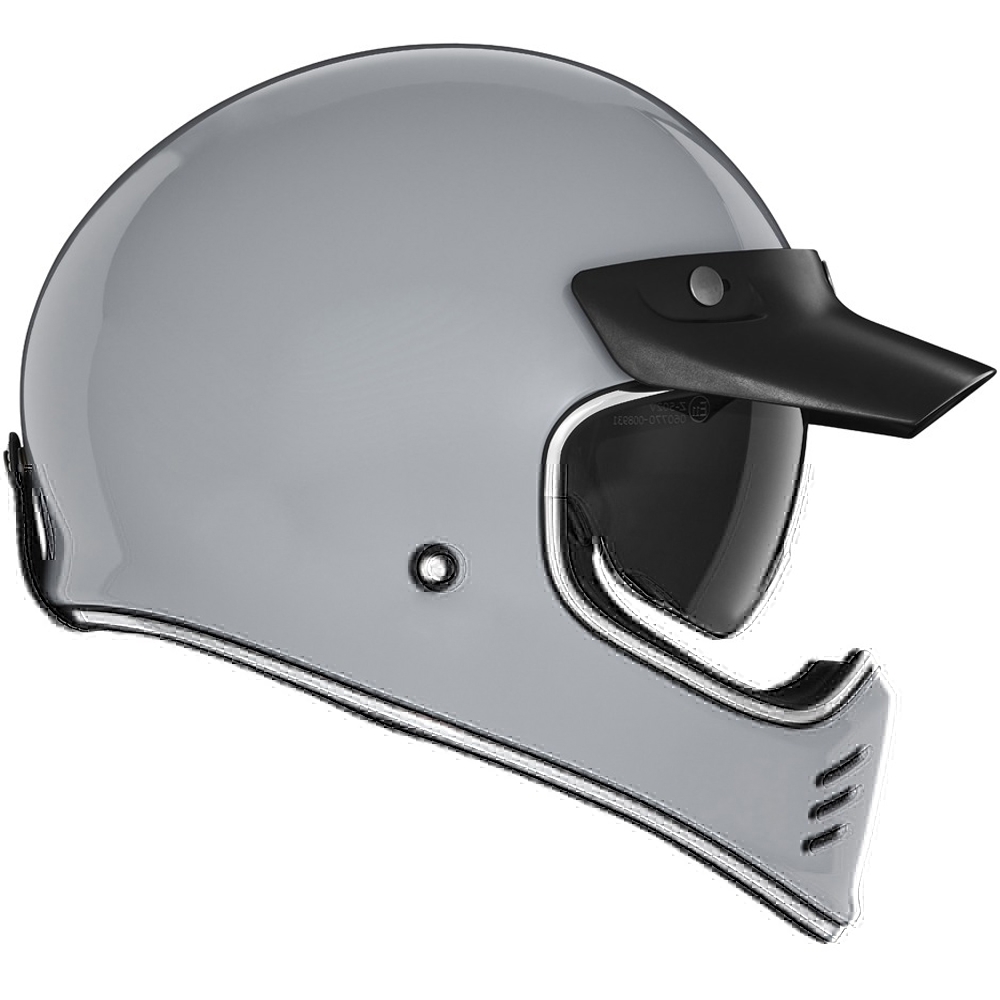 Integrálna prilba na motorku NOX PREMIUM SEVENTY II sivá Veľkosť: XS