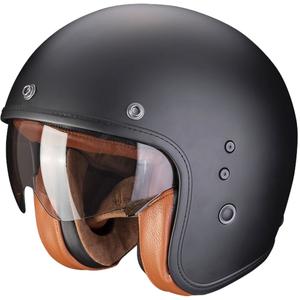 Otvorená prilba SCORPION BELFAST EVO LUXE čierna matná