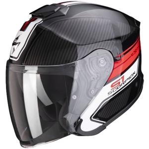 Otvorená prilba Scorpion EXO-S1 Cross-Ville čierno-červená