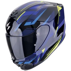 Integrálna helma na motorku Scorpion EXO-391 AAXO čierno-modrá