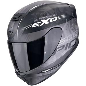 Integrálna helma na motorku Scorpion EXO-391 AVA matná čierno-strieborná