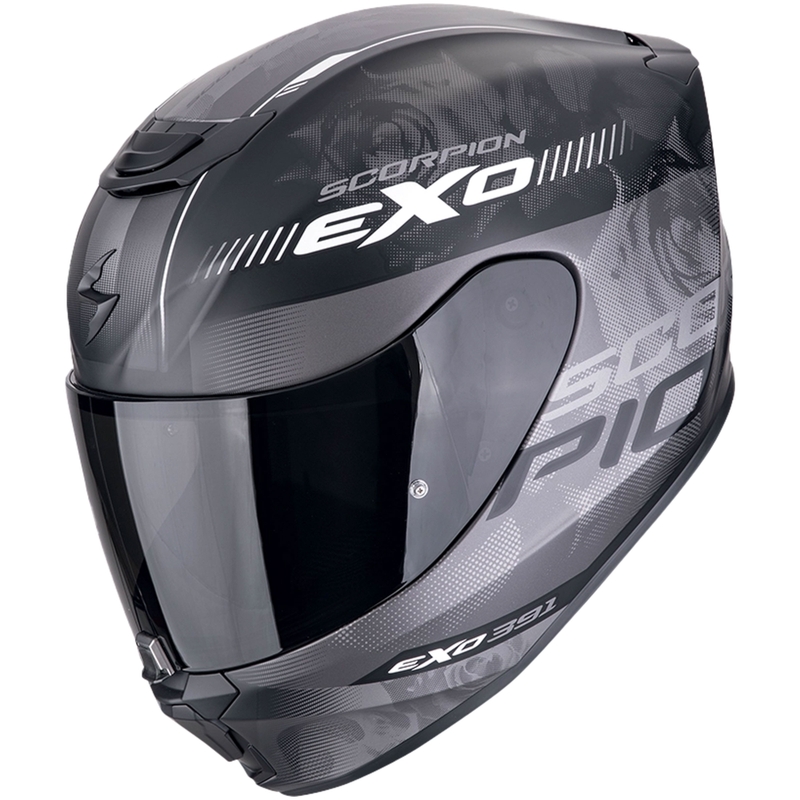 Integrálna helma na motorku Scorpion EXO-391 AVA matná čierno-strieborná