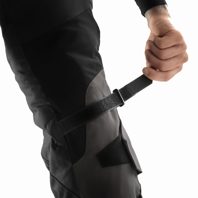 Nohavice na motorku Rebelhorn Hardy 3.0 béžovo-šedo-červené