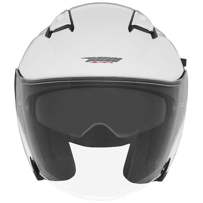 Otvorená prilba na motocykel NOX N130 biela