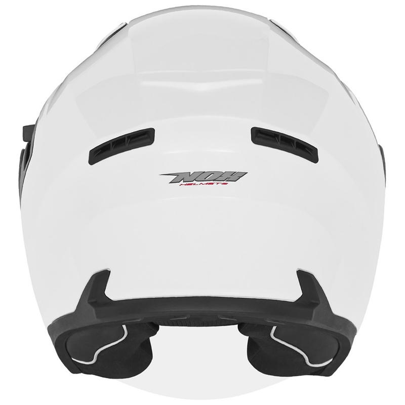 Otvorená prilba na motocykel NOX N130 biela
