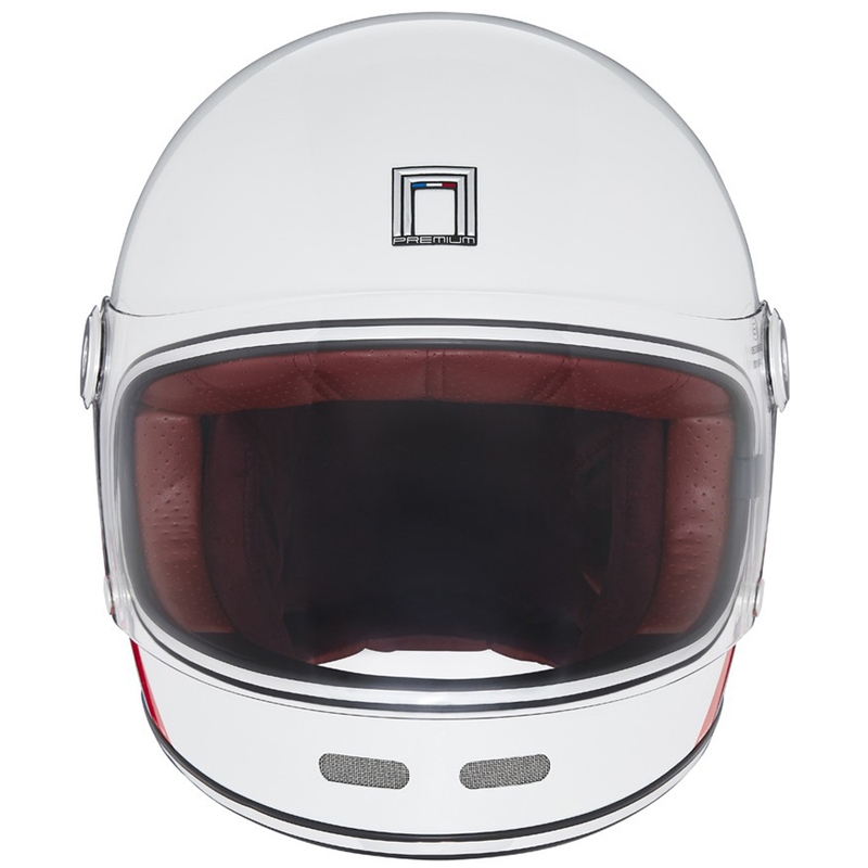 Integrálna prilba na motocykel NOX PREMIUM REVENGE bielo-modro-červená