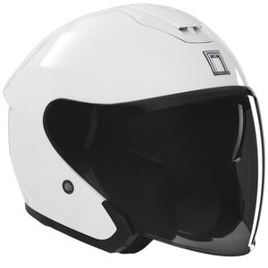 Otvorená prilba na motorku NOX PREMIUM SPY biela