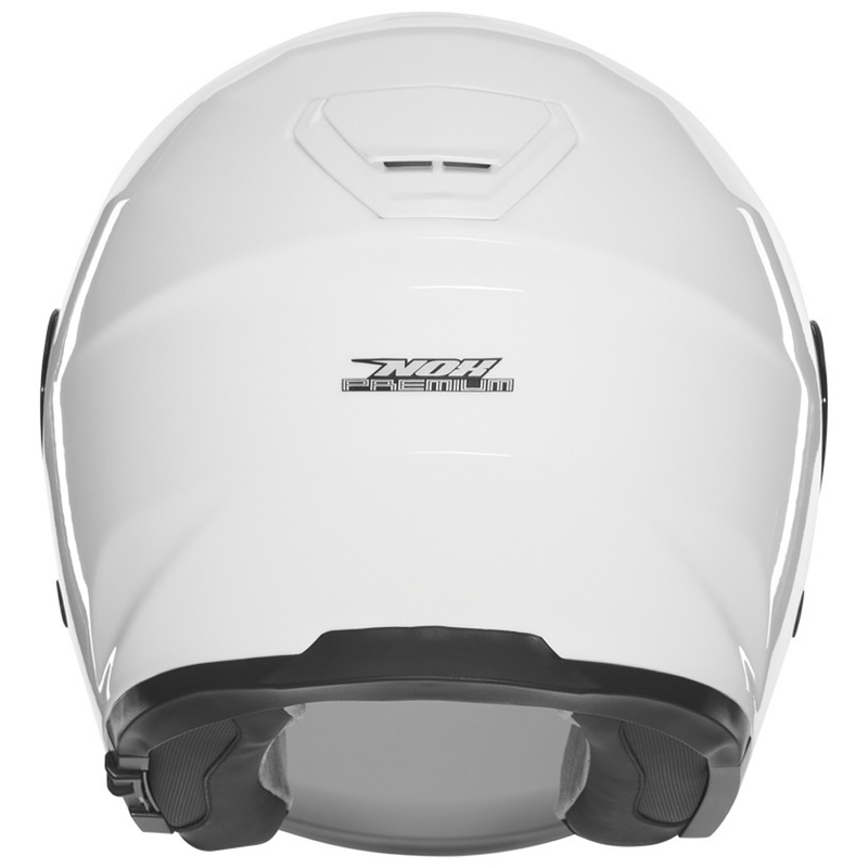 Otvorená prilba na motocykel NOX PREMIUM SPY biela