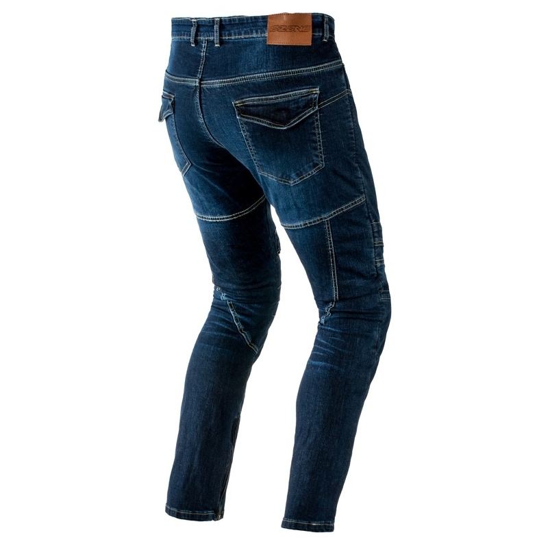Moto jeansy Ozone Hornet modré výpredaj