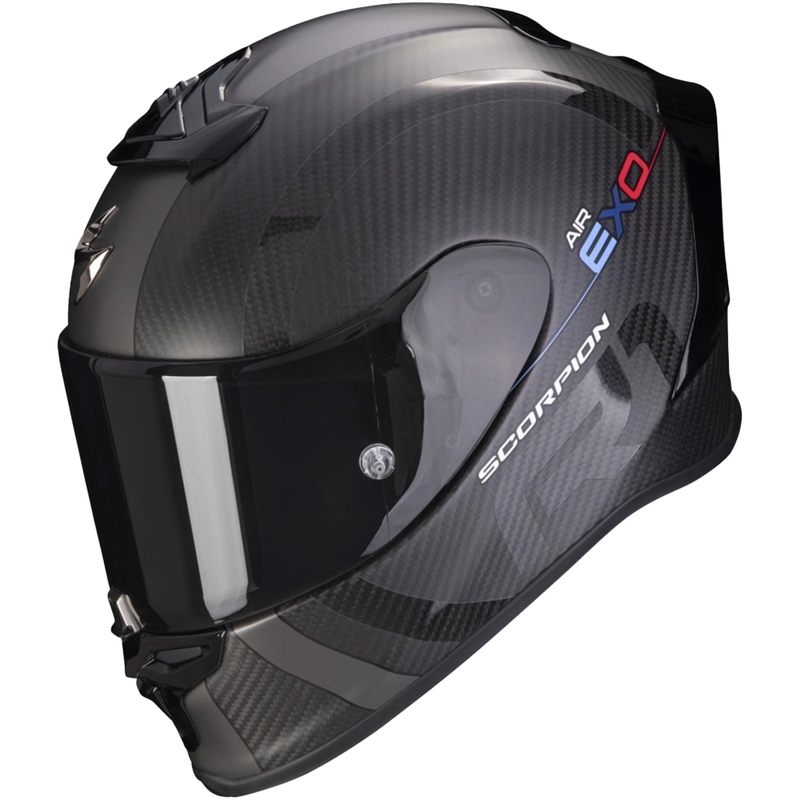 Integrálna prilba Scorpion EXO-R1 EVO Carbon Air MG čierno-strieborná