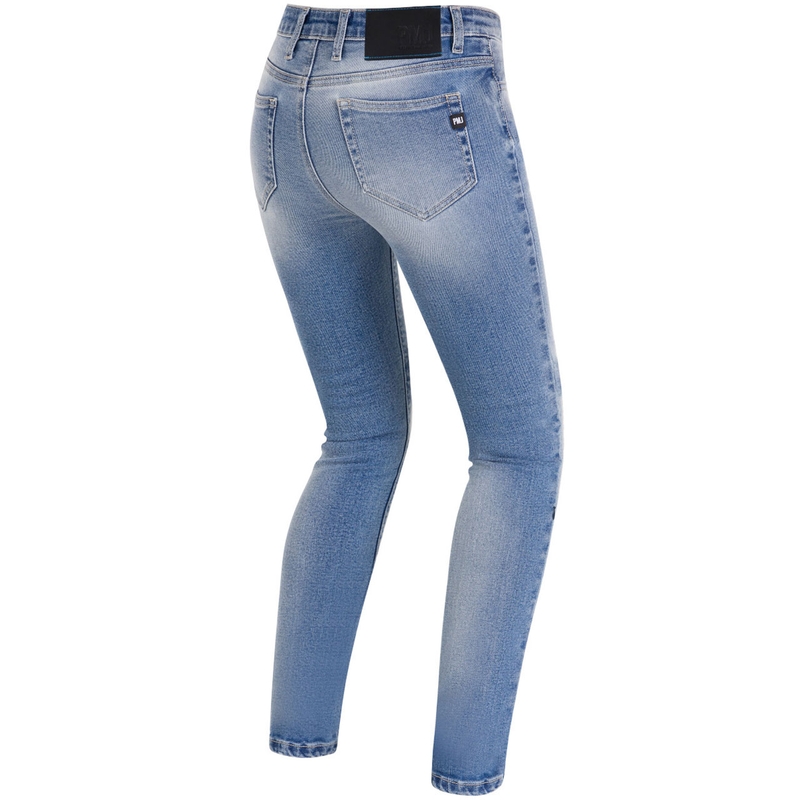 Dámske džínsy na motocykel PMJ Ginevra modré