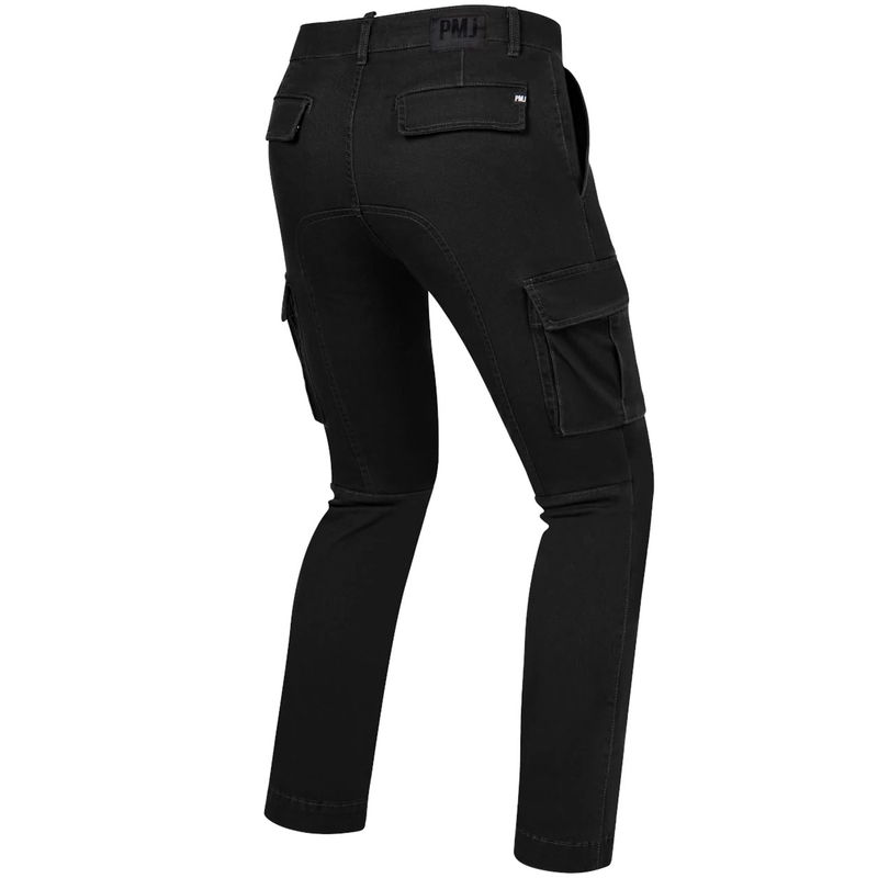 Džínsy na motocykel PMJ Aviator Cargo čierne