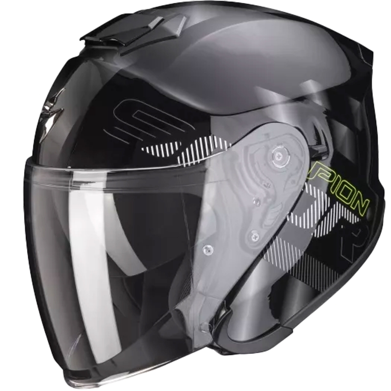 Otvorená prilba Scorpion EXO-S1 Gravity čierno-strieborná