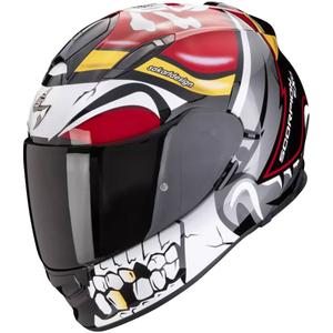Integrálna helma na motorku Scorpion EXO-491 PIRATE červená