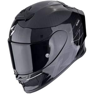 Integrálna helma na motorku Scorpion EXO-R1 EVO CARBON AIR CYNERGY čierno-biela
